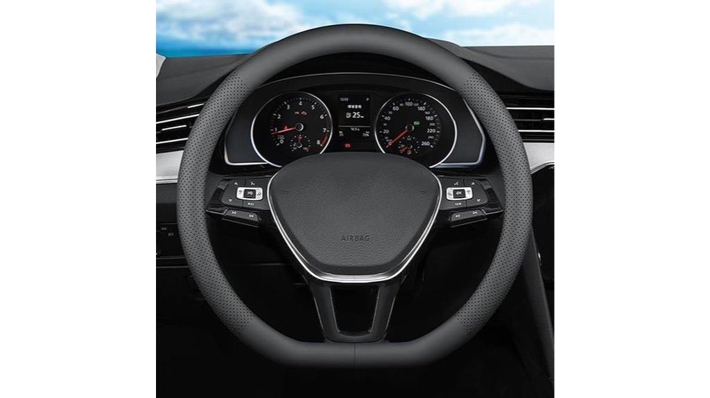 volkswagen d shaped leather cover
