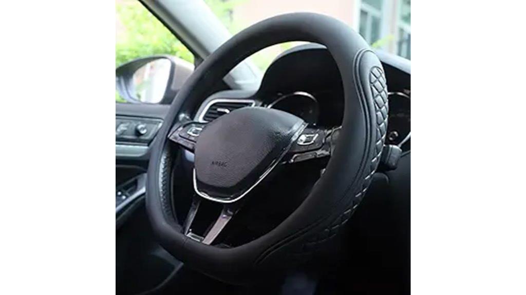 volkswagen leather steering cover