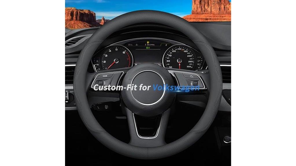 volkswagen leather wheel cover