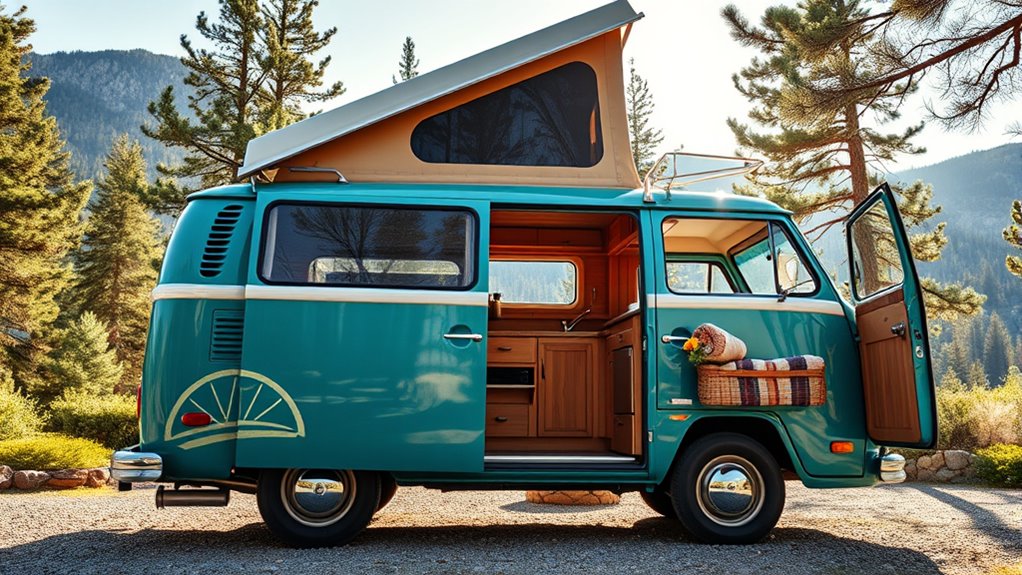 vw bus camper conversion