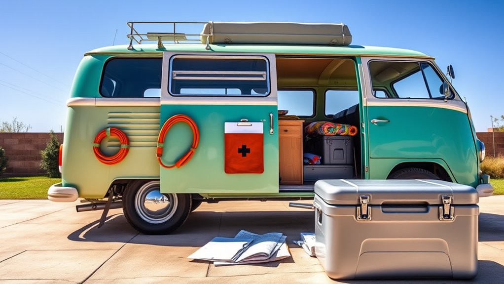 vw bus cross country prep