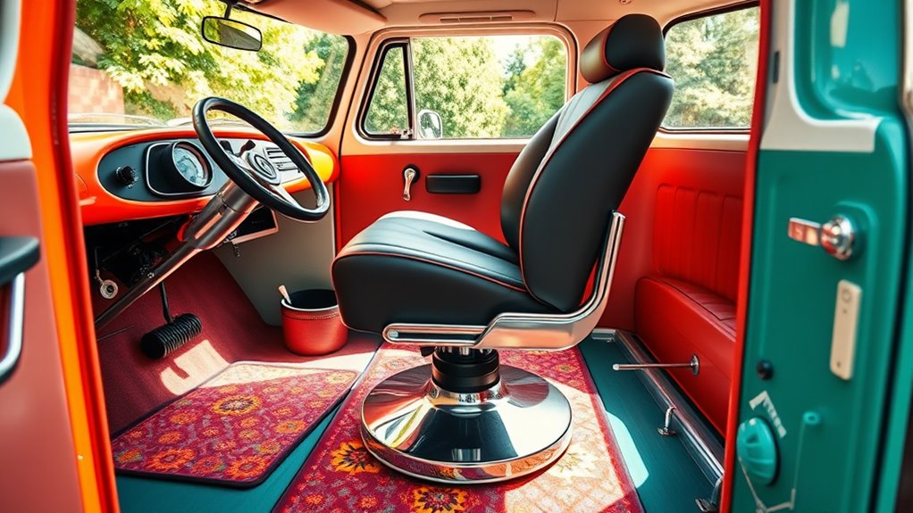 vw bus swivel seat considerations