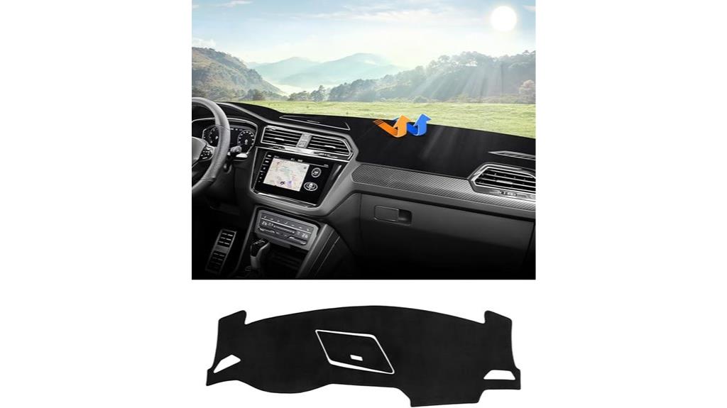 vw tiguan dashboard mat