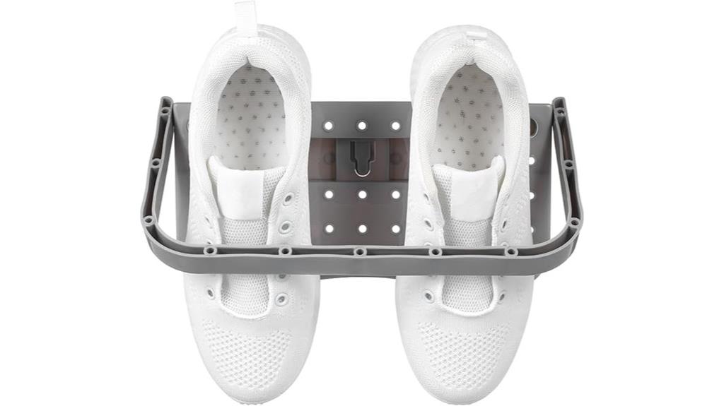 wall mounted foldable shoe rack