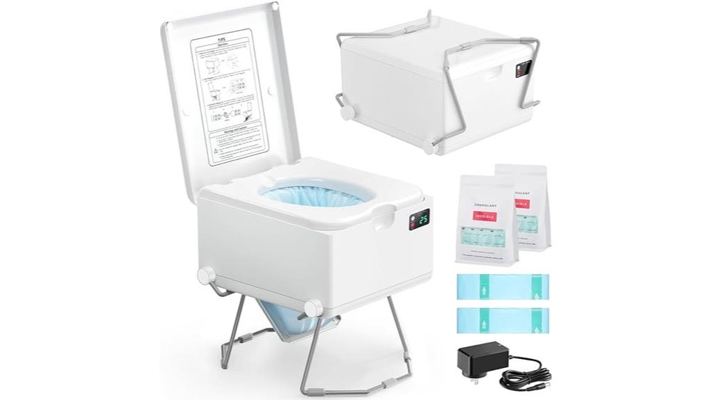 waterless portable toilet