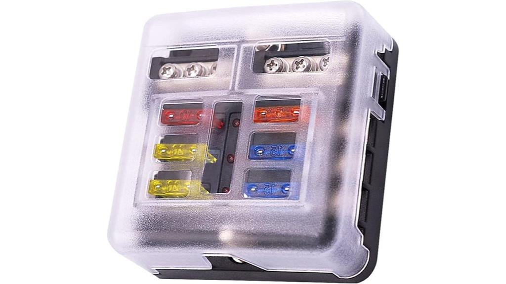 waterproof automotive fuse block