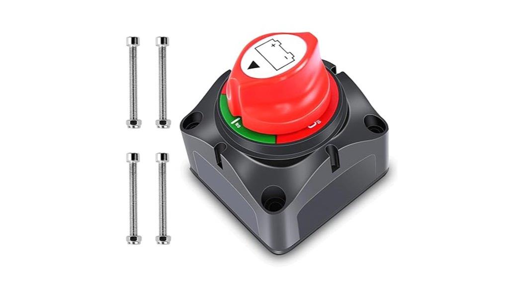 waterproof battery switch