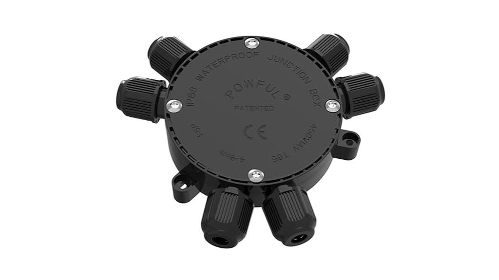 waterproof junction box connector