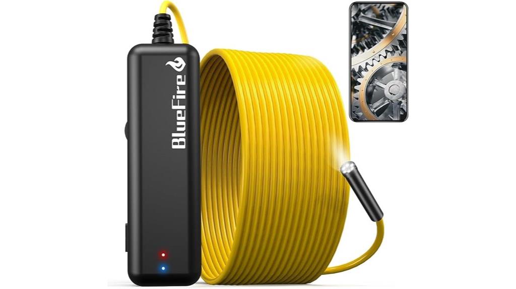 waterproof semi rigid endoscope