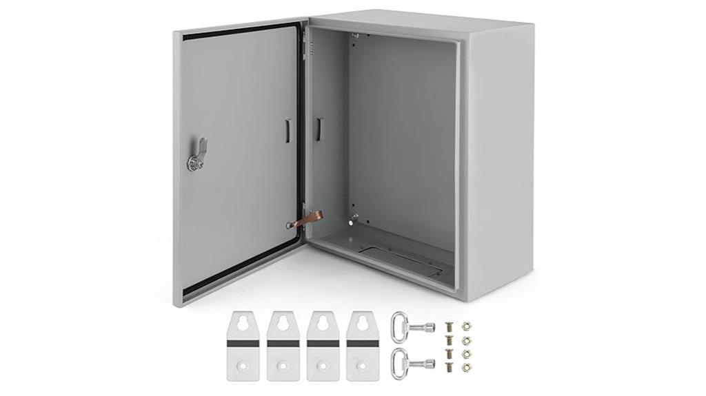 weatherproof steel electrical enclosure