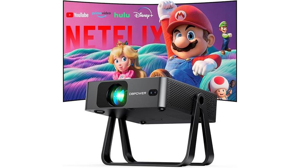 wifi 6 bluetooth projector