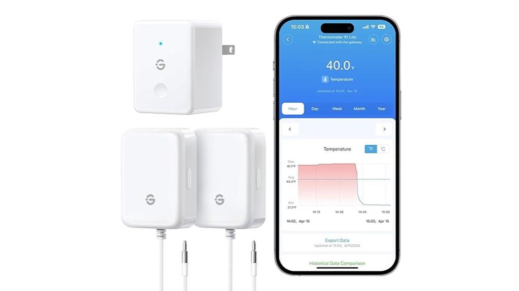 wifi refrigerator thermometer pack