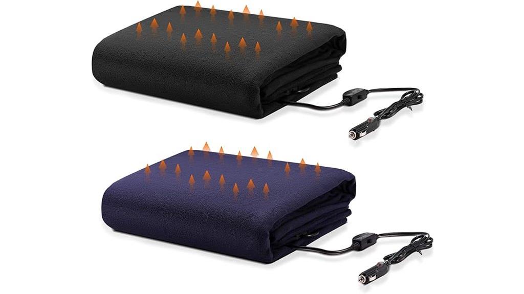 winter car blanket set