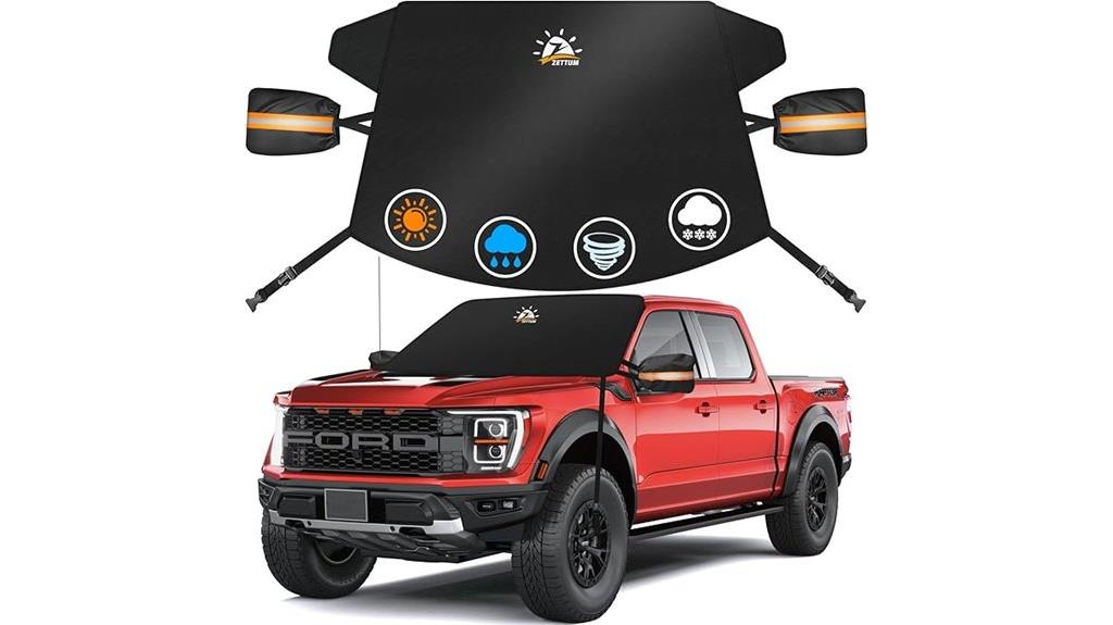 winter car windshield cover