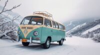 winter vw bus memories