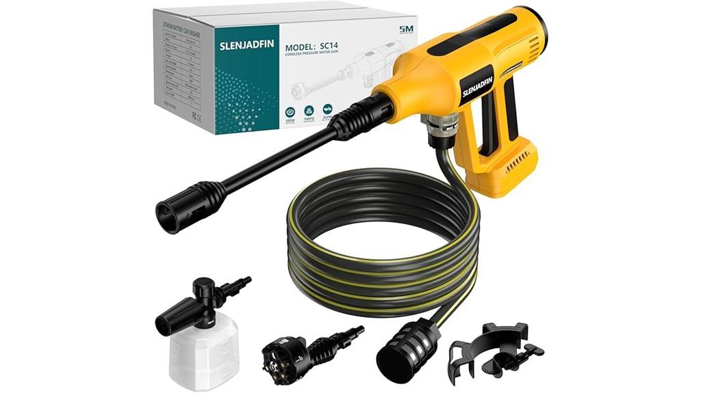 wireless dewalt pressure washer