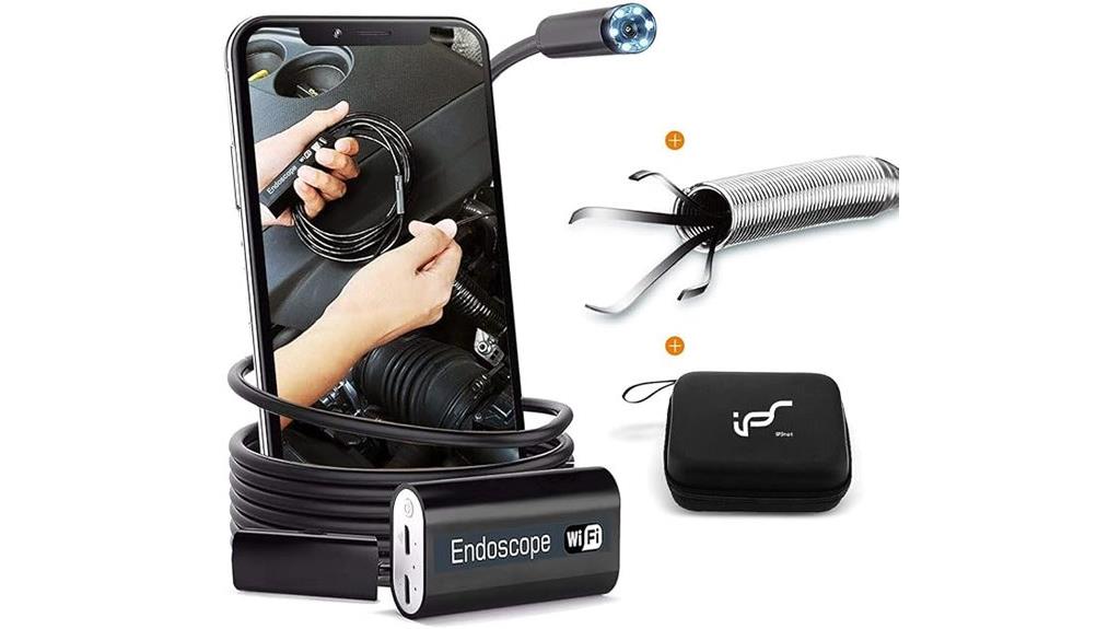 wireless wifi borescope camera