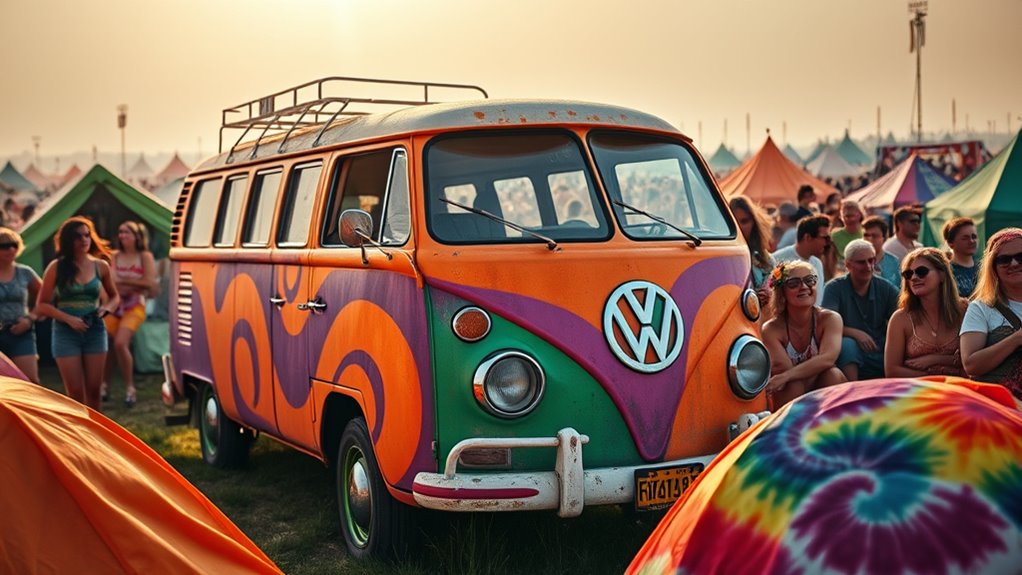 woodstock vw bus icon