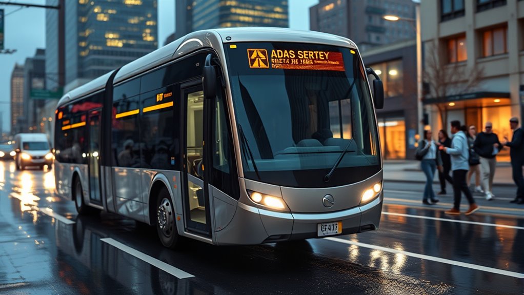 autonomous bus safety features