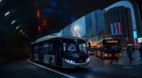 autonomous buses in testing