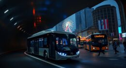 autonomous buses in testing