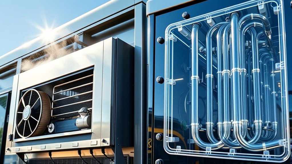 battery insulation and cooling