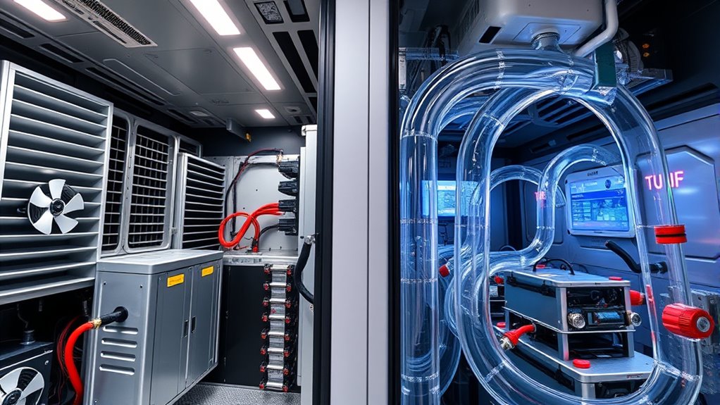 bus battery cooling methods