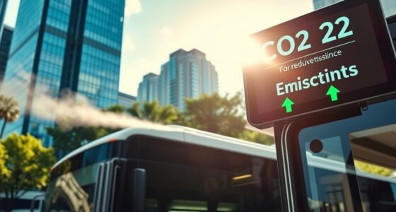 bus co emission reductions