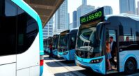 bus fleet carbon costs