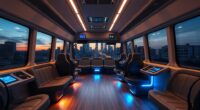 bus interior ambient lighting