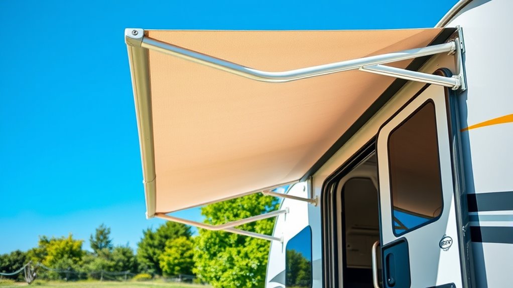 camper electric awning installation
