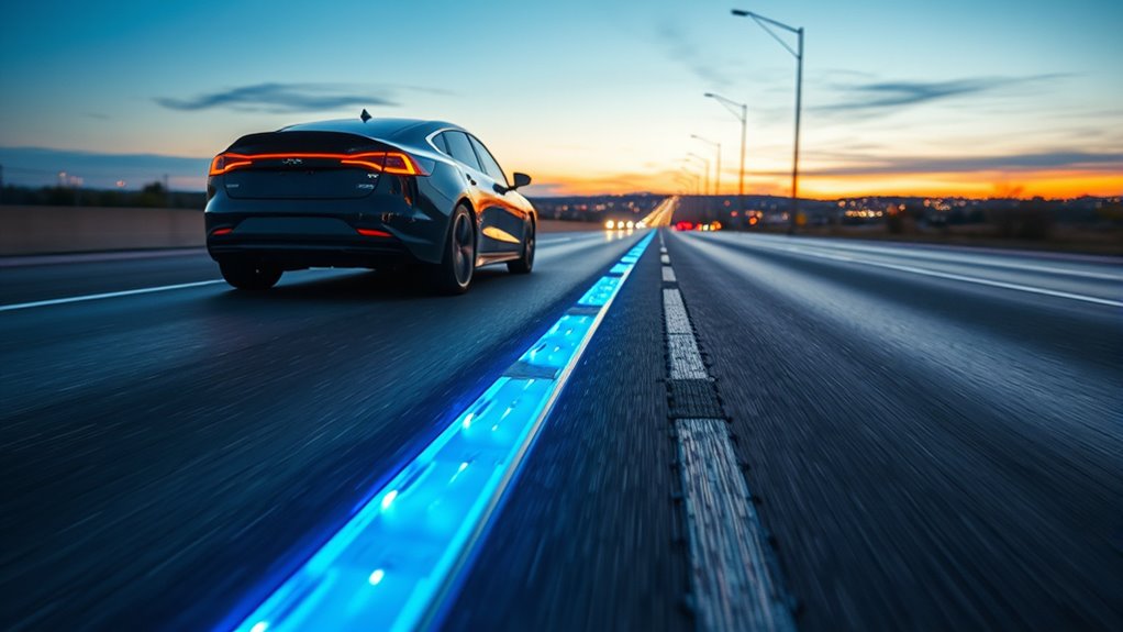 charging vehicles while driving