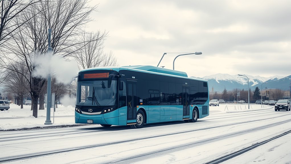 cold climate electric bus