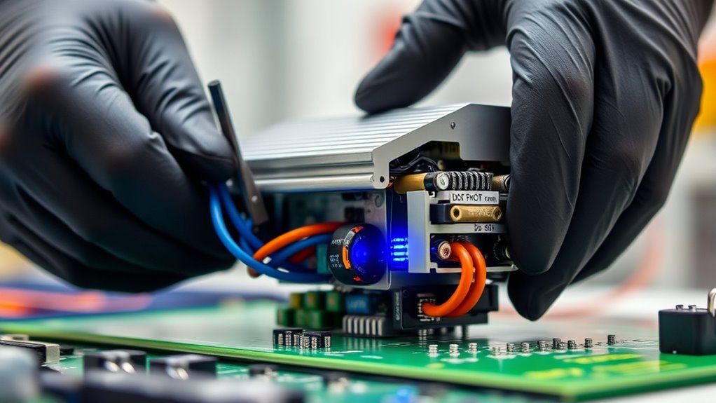 component replacement during failure