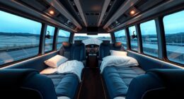 convertible sleeper coach seats