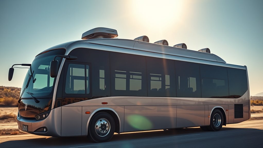 cooling electric buses in heat