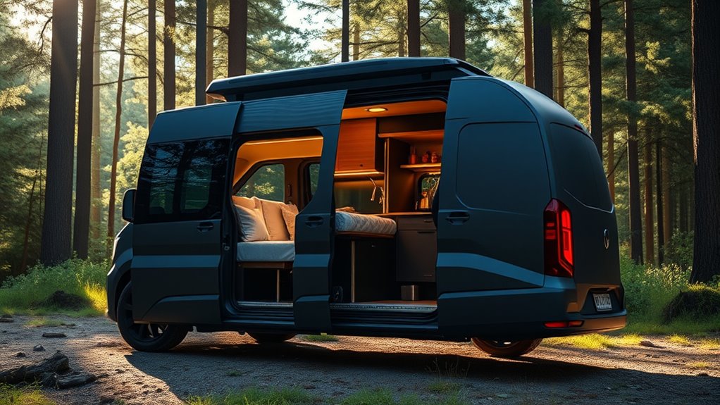 customizable electric camper van