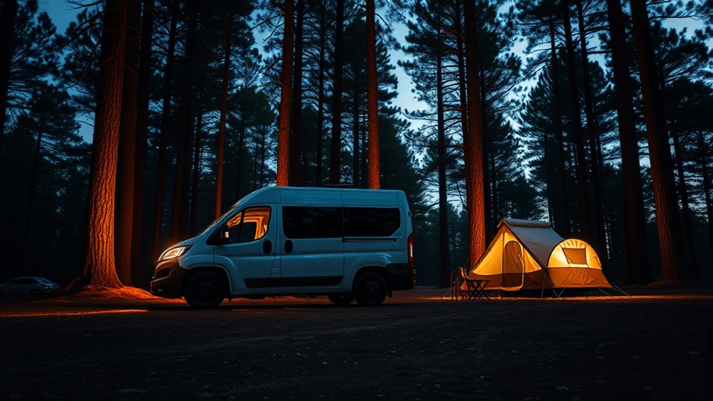 eco friendly campsite lighting solutions