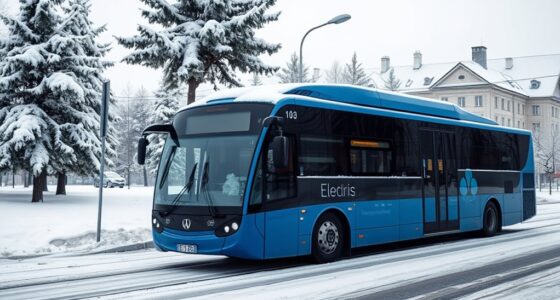 electric bus cold weather operation