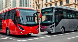 electric bus comparison