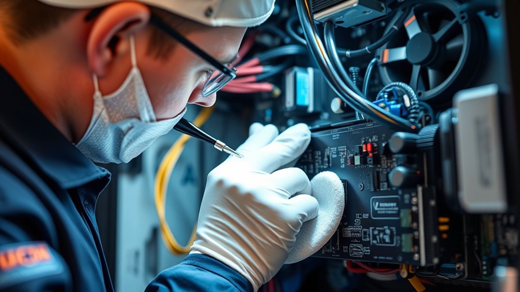 electric bus component maintenance