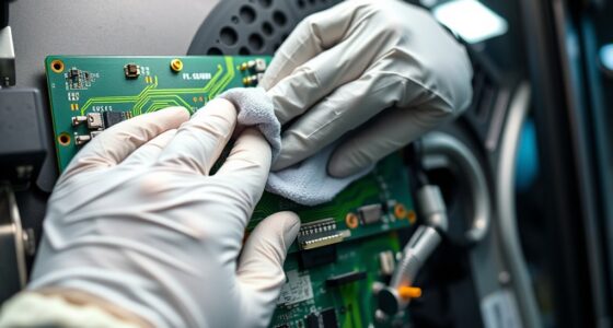 electric bus electronics cleaning