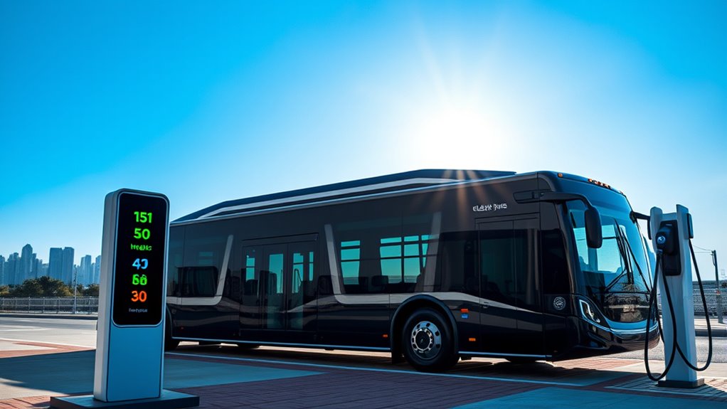 electric bus energy measurement