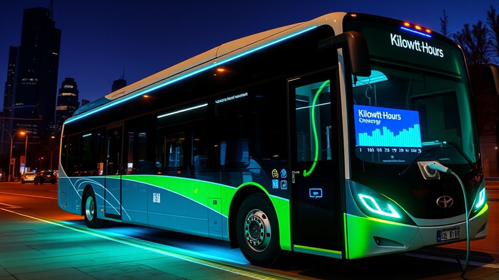 electric bus energy metrics