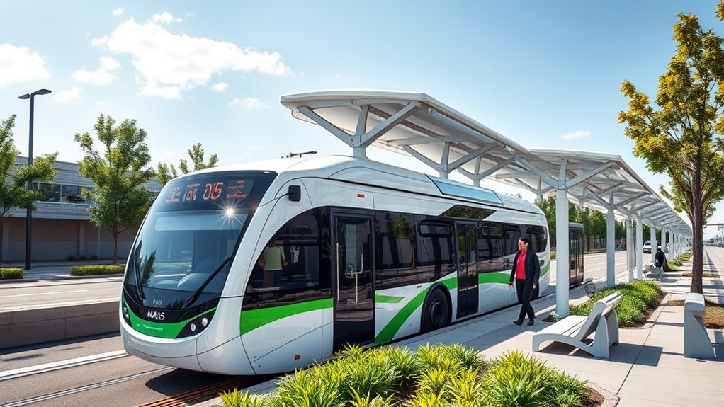 electric bus maas integration