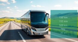 electric bus range options