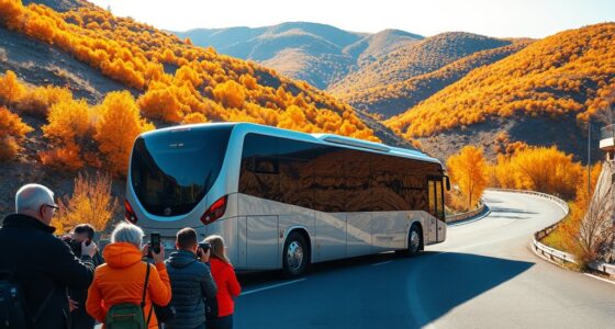 electric bus road rally