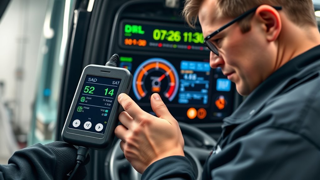 electric bus software diagnostics