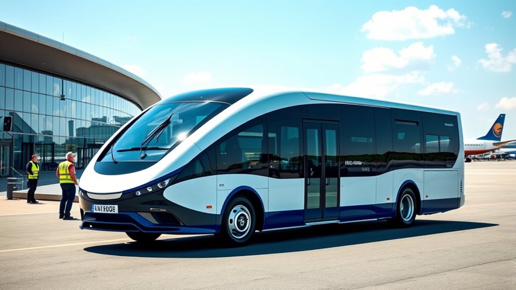 electric buses at heathrow