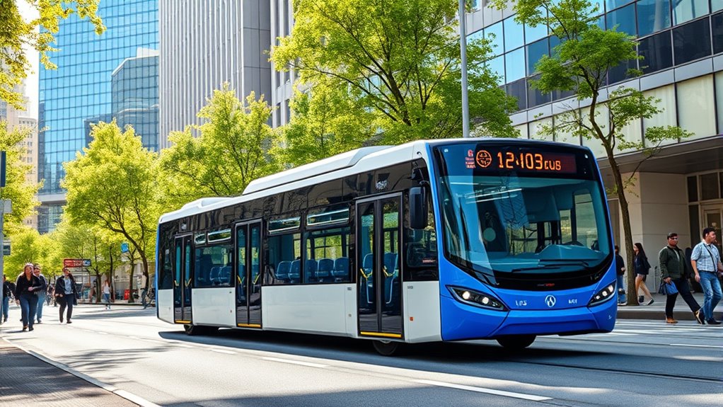 electric buses charging batteries growth